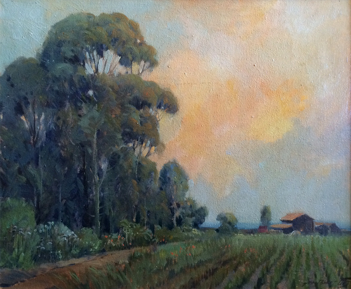 GEORGE DEMONT OTIS - "Evening" - Oil on Canvas - 20" x 24"