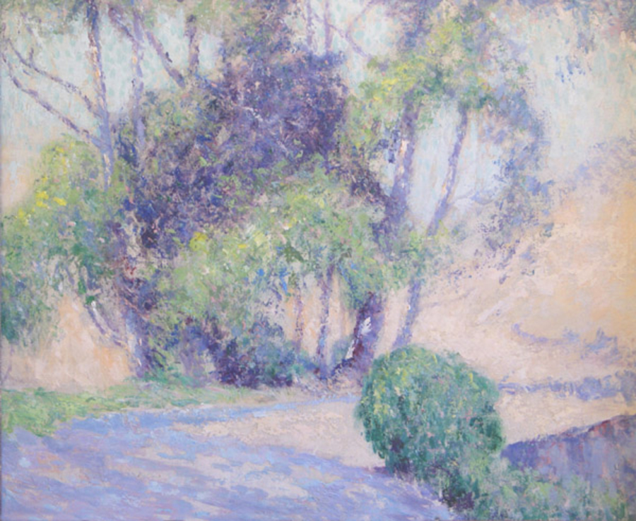 WILLIAM HENRY CLAPP - Light and Shadows - Oil on Board - 20" x 24"