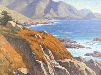 PAUL KRATTER - "Our Glorious Coast" - Oil - 12" x 16"