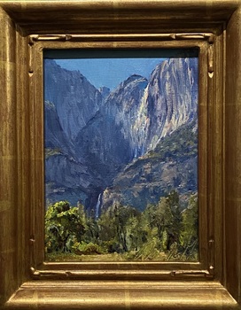 James McGrew - "Cho-Looke, Spring (Yosemite Valley)" - Oil - 8" x 6"