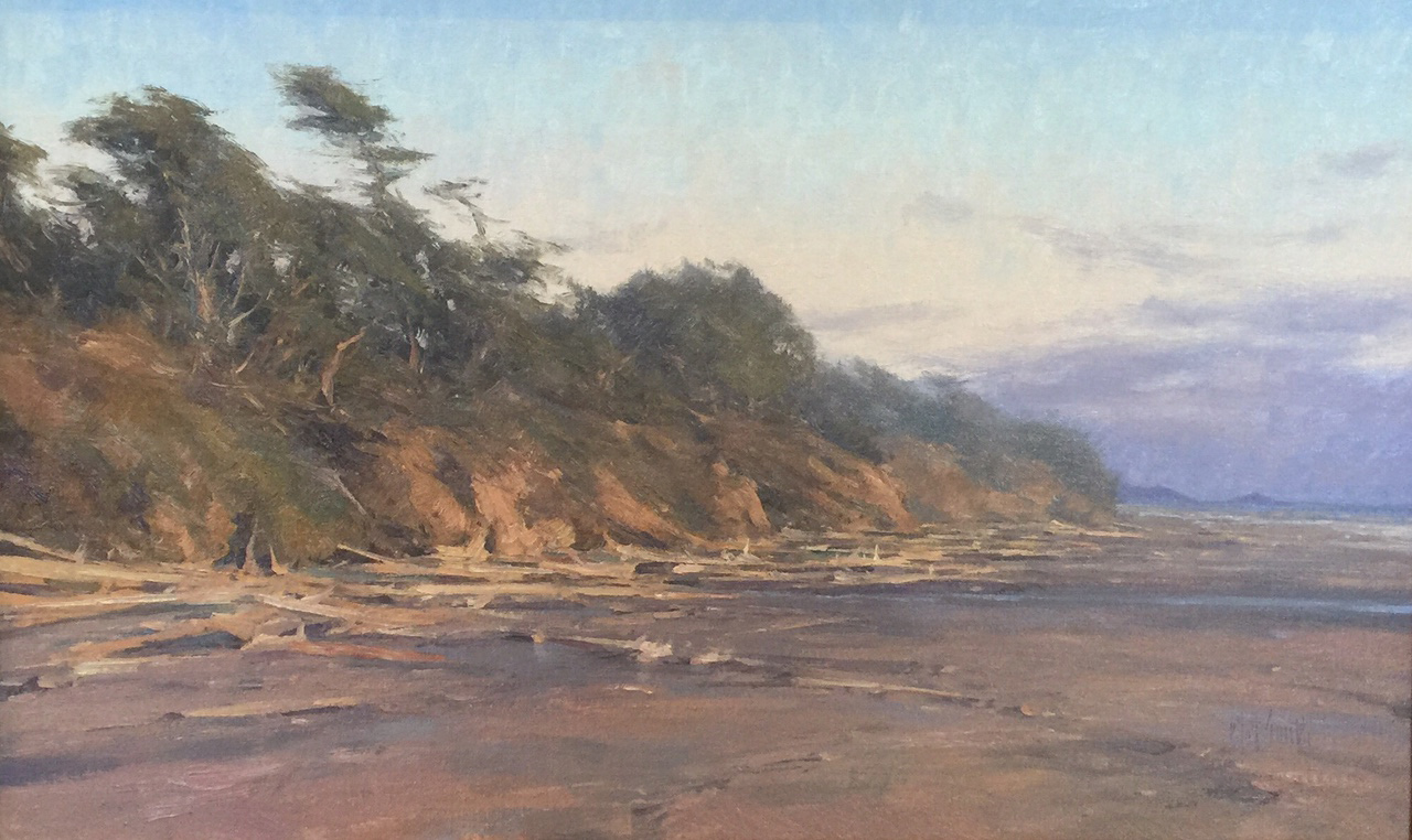  Matt Smith “Evening On The Northern Coast” 16” x 26"