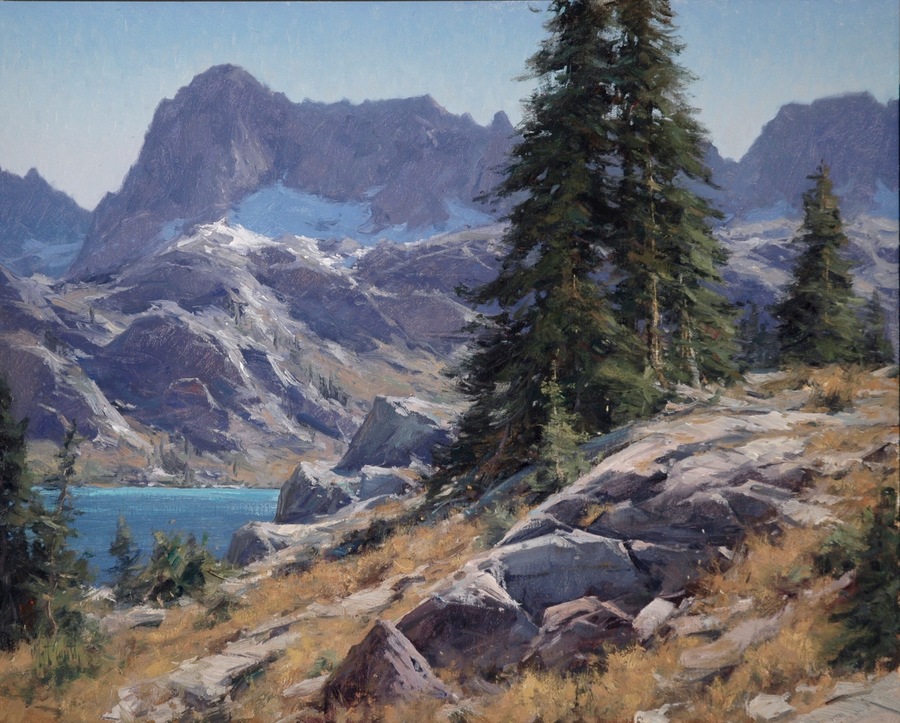 MATT SMITH - "Ediza Lakes' North Shore" - Oil - 24" x 30"