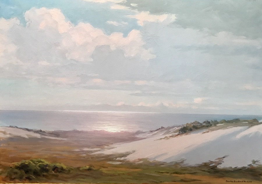 CHARLES B. HUDSON - Asilomar Sunset - Oil - 17 3/4" x 31 1/2