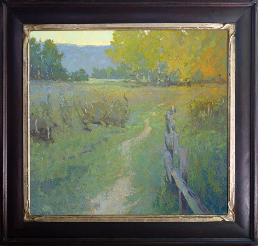 JENNIFER MOSES - "The Clearing" - Oil - 30" x 32"