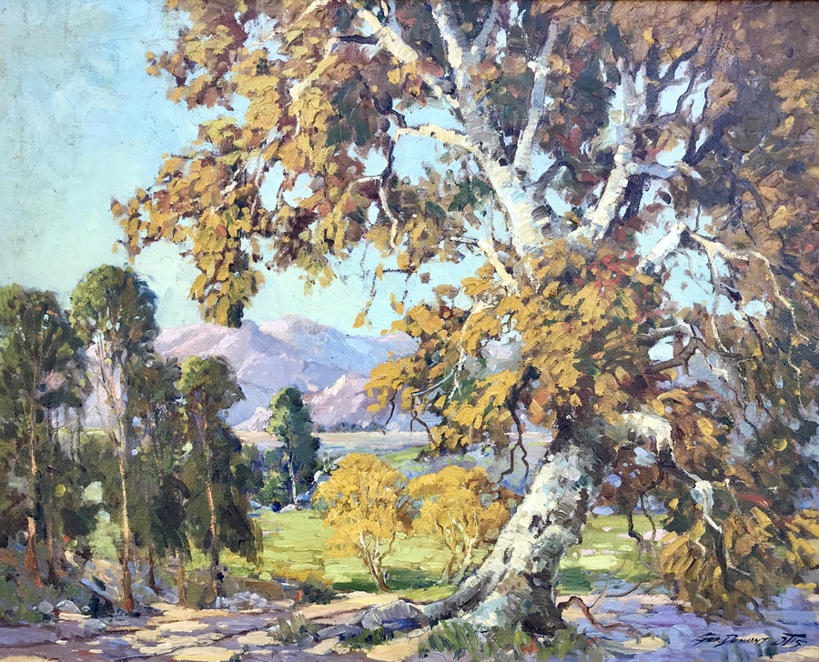 GEORGE DEMONT OTIS - "Autumn's Glory" - Oil on Canvas - 24" x 30"