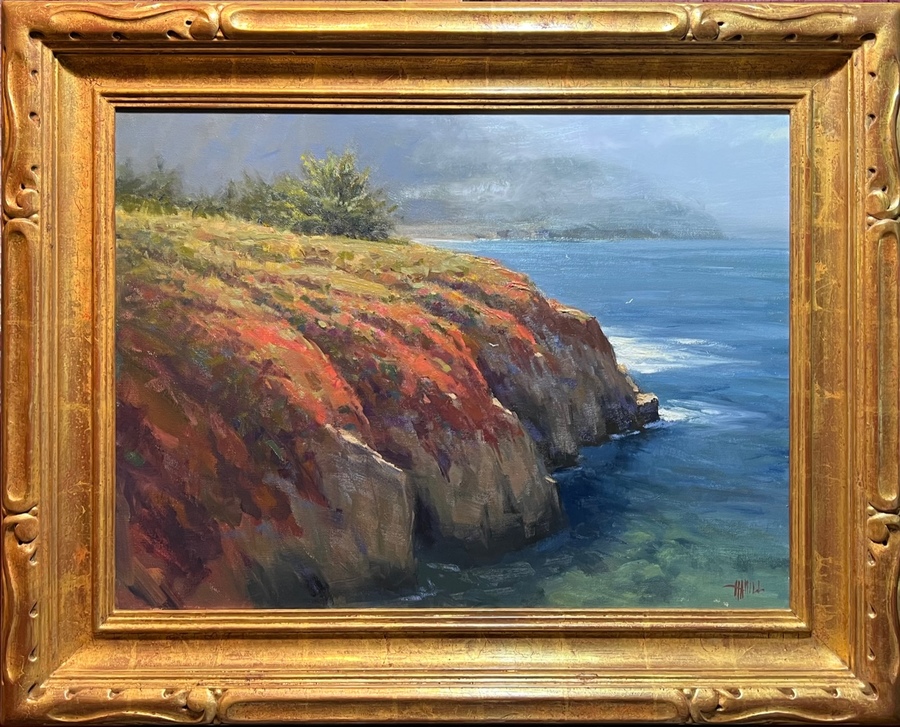 SCOTT HAMILL - "When The Fog Cleared" - Oil - 18" x 24"