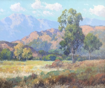 MAURICE BRAUN - "California Autumn" - Oil - 20" x 24"