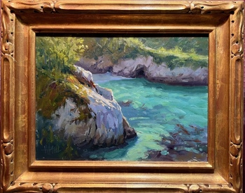 SCOTT HAMILL - "China Cove" - Oil - 12" x 16"