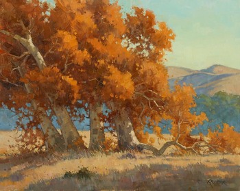 PAUL KRATTER - "Autumn's Last Breath" - Oil - 16" x 20"